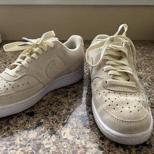 Nike suede sneakers